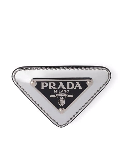 prada flame brooch|prada logo logo.